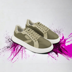 UZS SNEAKER 7 TOILE TAUPE T110-7 UZS